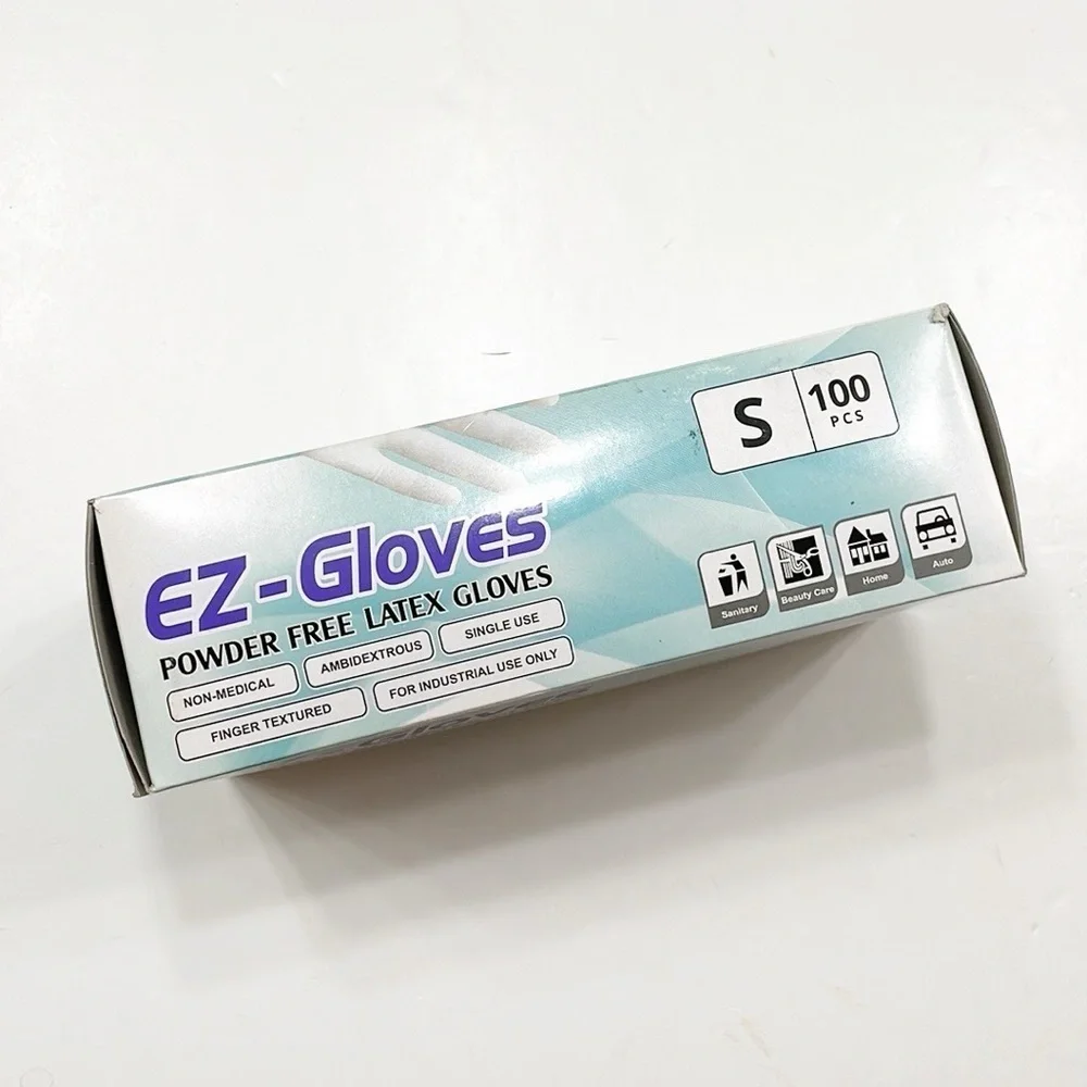 NEW EZ-Gloves powder free latex gloves